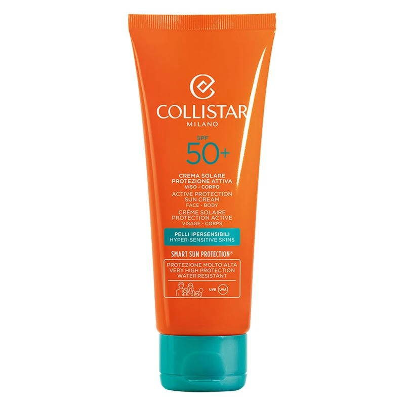 Collistar Crema Protezione Attiva Pelli Ipersensibili Viso-Corpo Spf 50+ 1 Collistar Crema Protezione Attiva Pelli Ipersensibili Viso-Corpo Spf 50+