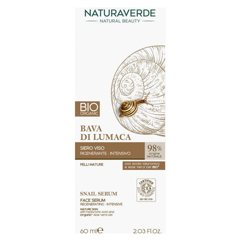 Bava Di Lumaca Siero Viso Rigenerante Intensivo 1 Bava Di Lumaca Siero Viso Rigenerante Intensivo