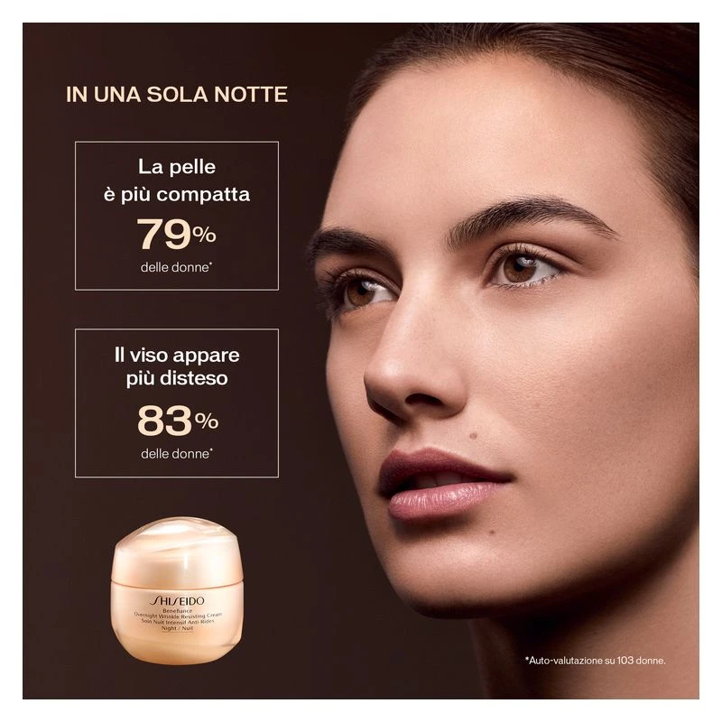 Shiseido BENEFIANCE OVERNIGHT WRINKLE RESISTING CREAM 3 Shiseido BENEFIANCE OVERNIGHT WRINKLE RESISTING CREAM - immagine 3