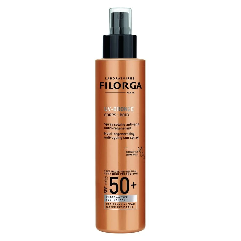 Filorga UV-BRONZE BODY NUTRI-REGENERATING ANTI-AGEING SUN SPRAY SPF 50+ 1 Filorga UV-BRONZE BODY NUTRI-REGENERATING ANTI-AGEING SUN SPRAY SPF 50+