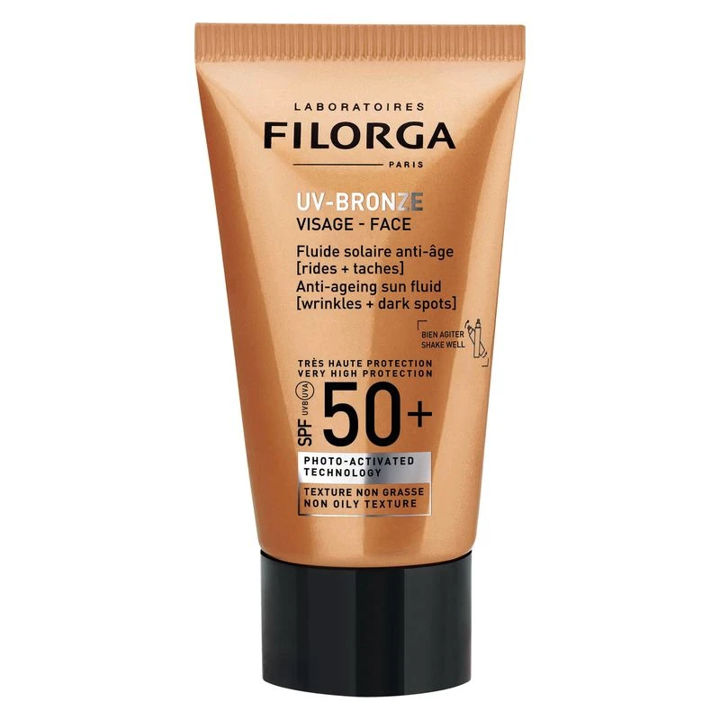 Filorga UV-BRONZE FACE ANTI-AGEING SUN FLUID SPF50+ 1 Filorga UV-BRONZE FACE ANTI-AGEING SUN FLUID SPF50+
