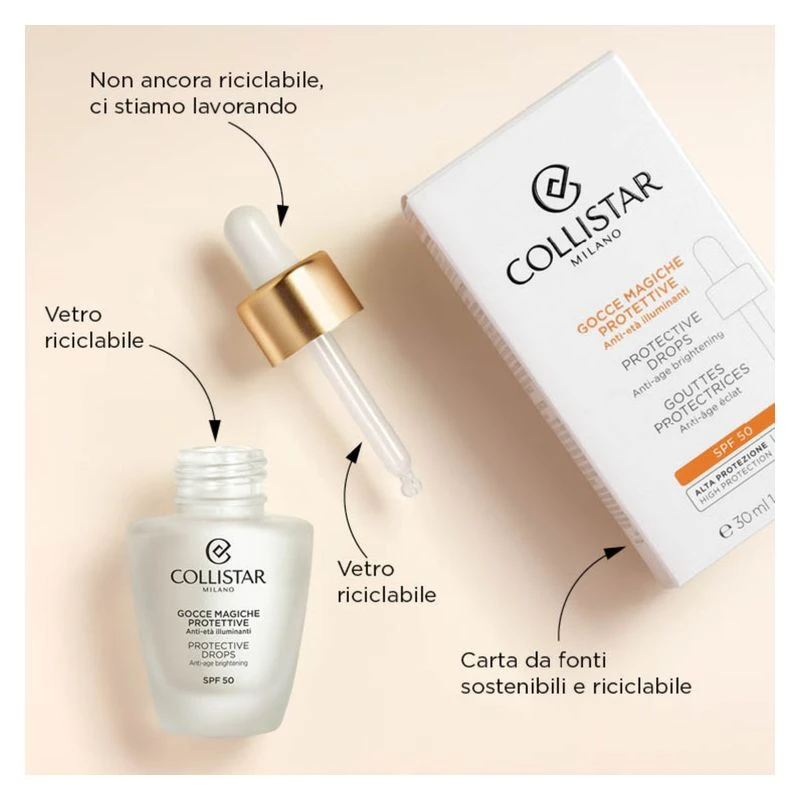 Collistar Gocce Magiche Protettive Anti-Età Illuminanti Spf 50 8 Collistar Gocce Magiche Protettive Anti-Età Illuminanti Spf 50 - immagine 8