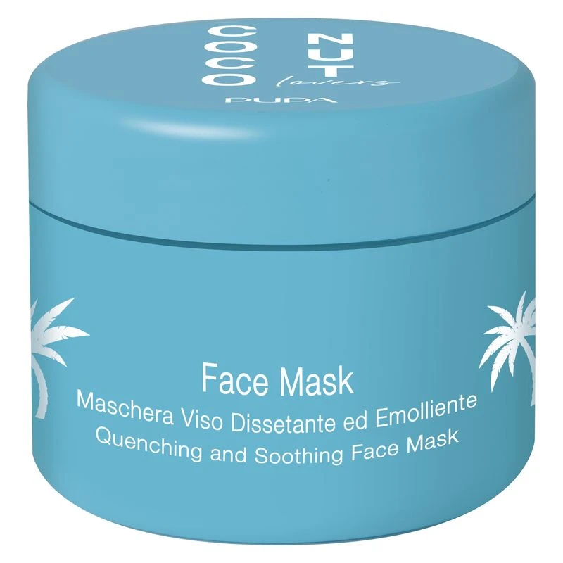 Pupa COCONUT LOVERS FACE MASK - MASCHERA VISO DISSETANTE ED EMOLLIENTE 1 Pupa COCONUT LOVERS FACE MASK - MASCHERA VISO DISSETANTE ED EMOLLIENTE