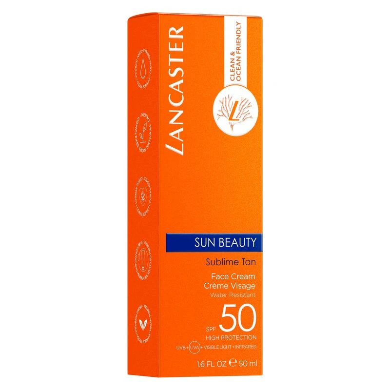 Lancaster SUN BEAUTY SUBLIME TAN FACE CREAM SPF 50 3 Lancaster SUN BEAUTY SUBLIME TAN FACE CREAM SPF 50 - immagine 3