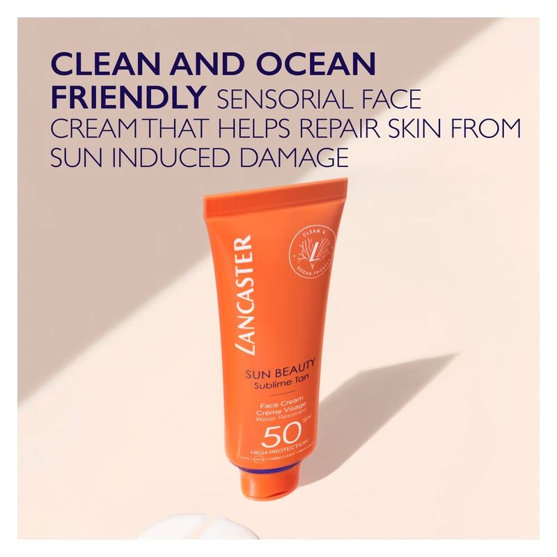 Lancaster SUN BEAUTY SUBLIME TAN FACE CREAM SPF 50 4 Lancaster SUN BEAUTY SUBLIME TAN FACE CREAM SPF 50 - immagine 4