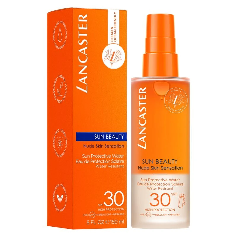 Lancaster SUN BEAUTY NUDE SKIN SENSATION - SUN PROTECTIVE WATER SPF 30 2 Lancaster SUN BEAUTY NUDE SKIN SENSATION - SUN PROTECTIVE WATER SPF 30 - immagine 2