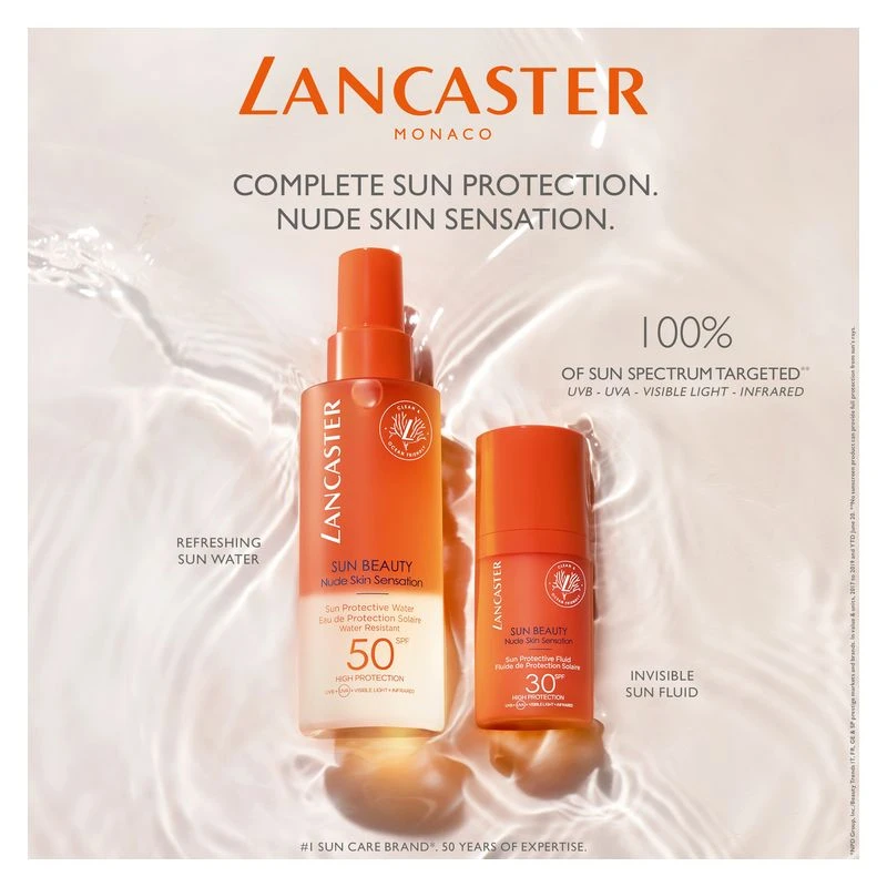 Lancaster SUN BEAUTY NUDE SKIN SENSATION - SUN PROTECTIVE WATER SPF 30 4 Lancaster SUN BEAUTY NUDE SKIN SENSATION - SUN PROTECTIVE WATER SPF 30 - immagine 4