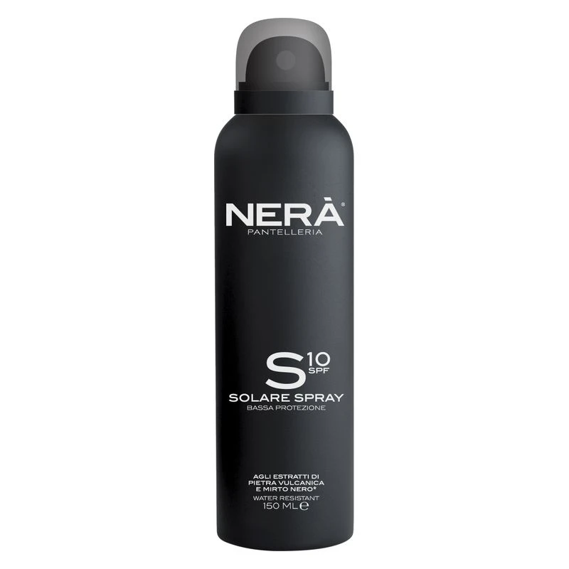 NERÀ PANTELLERIA SOLARE SPRAY BASSA PROTEZIONE SPF 10 1 NERÀ PANTELLERIA SOLARE SPRAY BASSA PROTEZIONE SPF 10