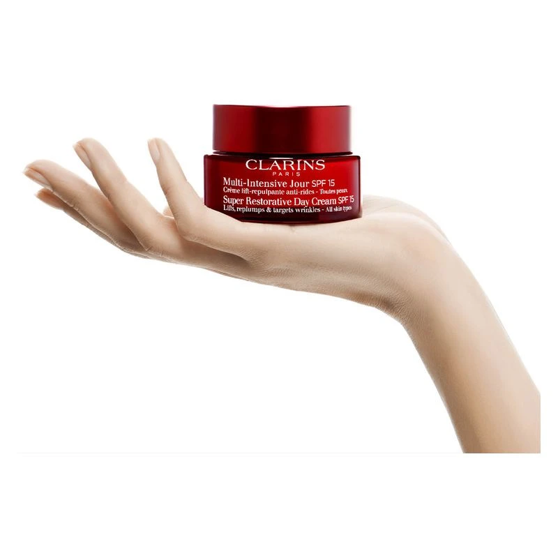 Clarins MULTI-INTENSIVE JOUR SPF 15 - CRÈME LIFT-REPULPANTE ANTI-RIDES TOUTES PEAUX 3 Clarins MULTI-INTENSIVE JOUR SPF 15 - CRÈME LIFT-REPULPANTE ANTI-RIDES TOUTES PEAUX - immagine 3