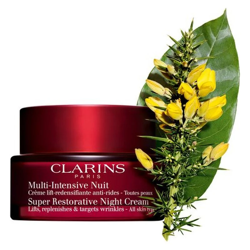 Clarins MULTI-INTENSIVE NUIT - CRÈME LIFT-REDENSIFIANTE ANTI-RIDES - TOUTES PEAUX 2 Clarins MULTI-INTENSIVE NUIT - CRÈME LIFT-REDENSIFIANTE ANTI-RIDES - TOUTES PEAUX - immagine 2