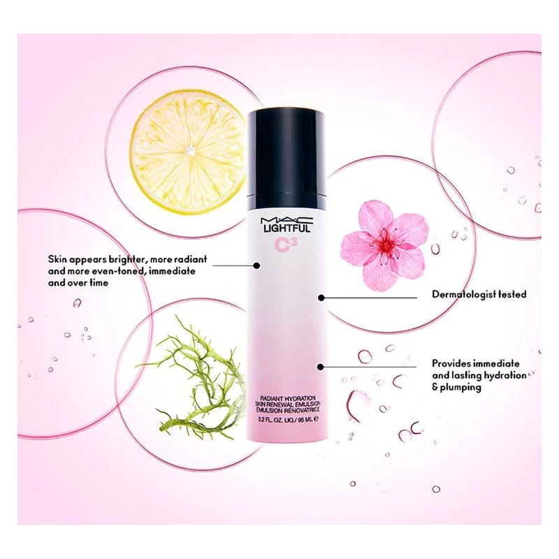 MAC Lightful C³ Radiant Soin Renewal Emulsion 2 MAC Lightful C³ Radiant Soin Renewal Emulsion - immagine 2