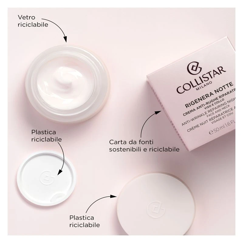 Collistar Rigenera Notte Crema Anti-Rughe Riparatrice 3 Collistar Rigenera Notte Crema Anti-Rughe Riparatrice - immagine 3