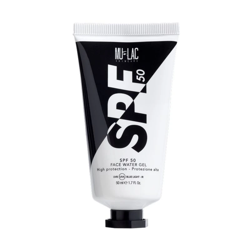 SPF 50 FACE WATER GEL - FOTOPROTEZIONE GIORNALIERA SPF 50 1 SPF 50 FACE WATER GEL - FOTOPROTEZIONE GIORNALIERA SPF 50