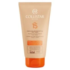 Collistar Crema Solare Protettiva Viso-Corpo Spf 15 Formula Eco-Compatibile