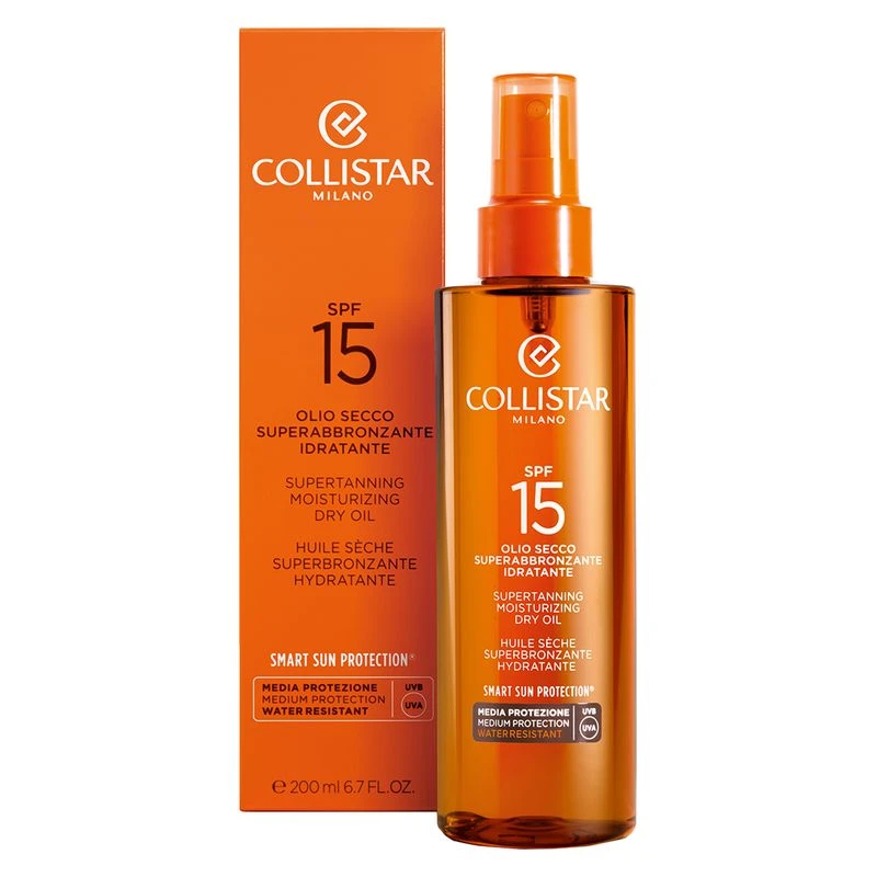 Collistar Olio Secco Superabbronzante Idratante Spf 15 2 Collistar Olio Secco Superabbronzante Idratante Spf 15 - immagine 2